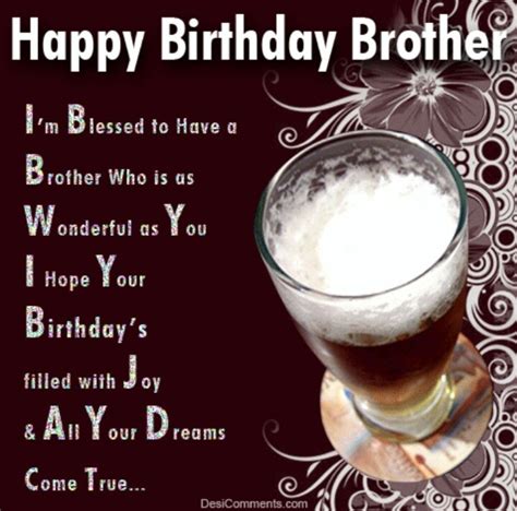 birthday wishes to brother from brother|birthday wishes for adult brother.